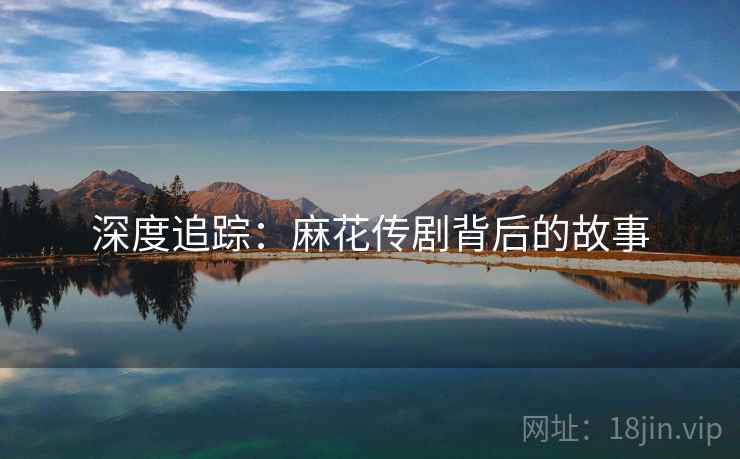 深度追踪:麻花传剧背后的故事