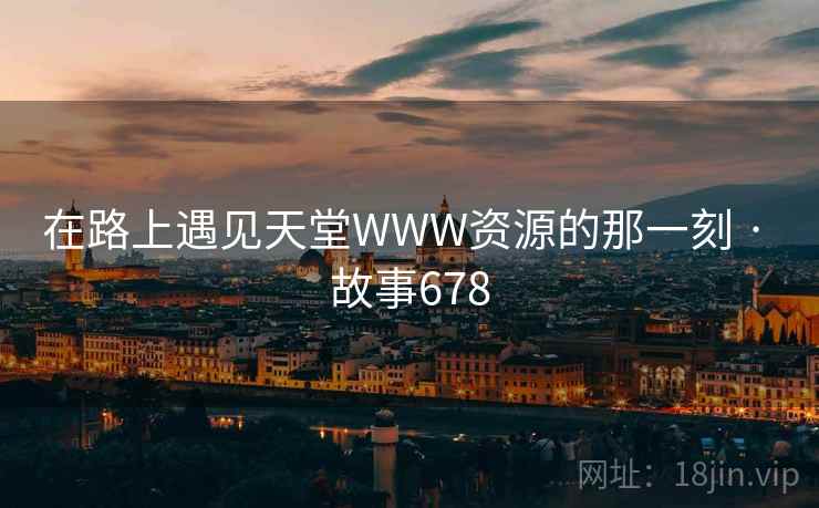 在路上遇见天堂WWW资源的那一刻 · 故事678